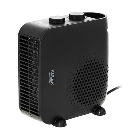 Ad7725b Termoventilatore Portatile Aria Calda / Fredda 2 Livelli Di Potenza, Termostato 2000w Nero - Foto 1