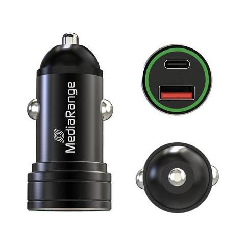 Mediarange Mrma120 Caricabatterie Per Dispositivi Mobili Nero Auto - Foto 3