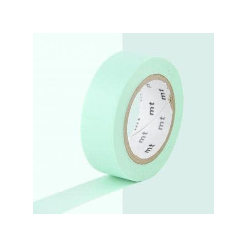 Nastro Adesivo Decorativo Monocolore Pastello - Verde - 1,5 Cm X 7 M - Foto 1