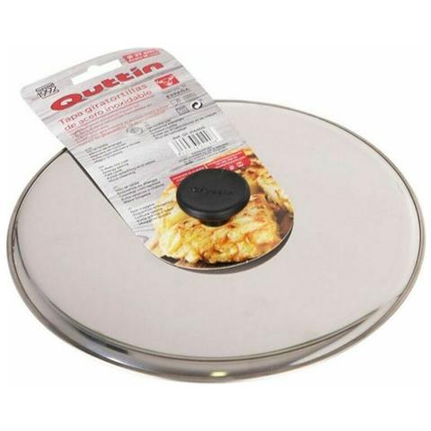 Coperchio Quttin 144881 Acciaio Inossidabile Ø 27 Cm Acciaio 27 X 27 X 3 Cm - Foto 2
