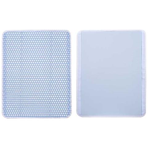 Tappetino Per Lettiera Per Gatti Azzurro 50 X 40 X 1,5 Cm (12 Unità) - Foto 2