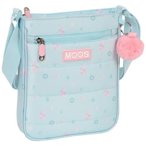 Borsa A Tracolla Moos Garden 21 X 25 X 4.5 Cm Turchese - Foto 1
