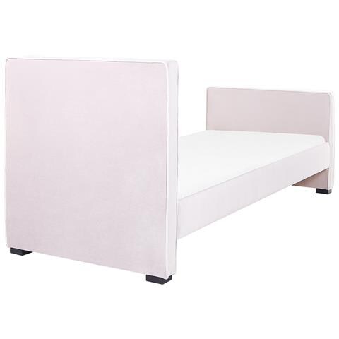 Letto Velluto Rosa 90 X 200 Cm Teenie - Foto 2