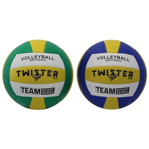 Pallone Da Pallavolo Leggero Soft Touch In Poliuretano Twister - Foto 1
