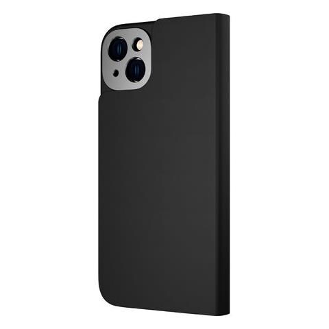 Custodia Per Iphone 14 Plus Apertura Magsafe Con Portacarte In Pelle, Nero - Foto 2