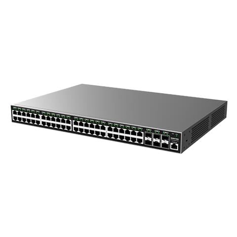 Networks Gwn7806 Switch Di Rete Gestito L2+ Gigabit Ethernet (10/100/1000) Grigio - Foto 3