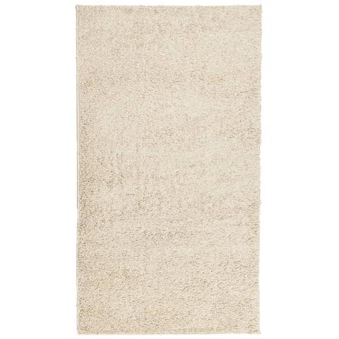 Tappeto Shaggy Pamplona A Pelo Lungo Moderno Oro 60x110 Cm - Foto 2