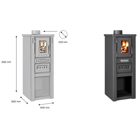 Stufa A Legna Modello Biolegna Era 6.0 Kw - Foto 3