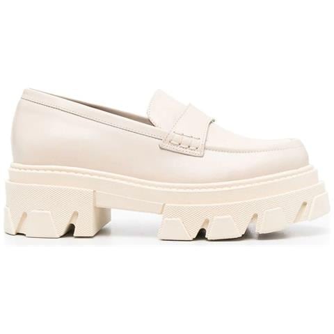Trailblazer Loafers Mocassino Pelle Scarpe Donna Beige Eu 36, S00190-56 - Foto 1