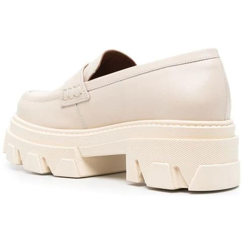 Trailblazer Loafers Mocassino Pelle Scarpe Donna Beige Eu 36, S00190-56 - Foto 3