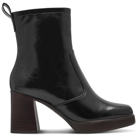Heeled Booties Stivaletti Sintetico E Tessile Scarpe Donna Nero Eu 38, 1-25361-43 001 - Foto 2