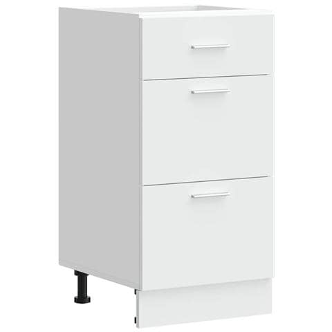 Armadio Inferiore “Lyon” Bianco 40x46x81,5 cm - Foto 1