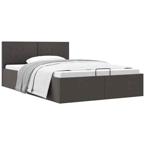 Giroletto Idraulico Contenitore Grigio Scuro Tessuto 140x200cm - Foto 1