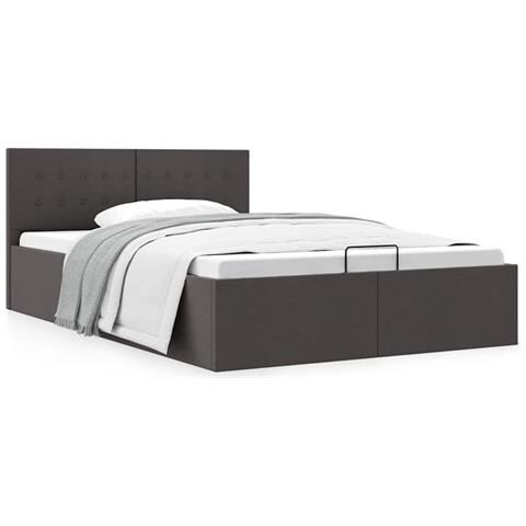 Giroletto Idraulico Contenitore Grigio Scuro Tessuto 140x200cm - Foto 8