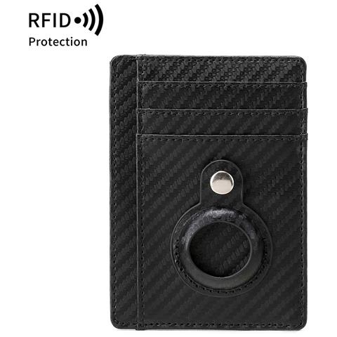 Elegante Portafoglio Porta Carte Airtag Con Blocco Rfid - Foto 3