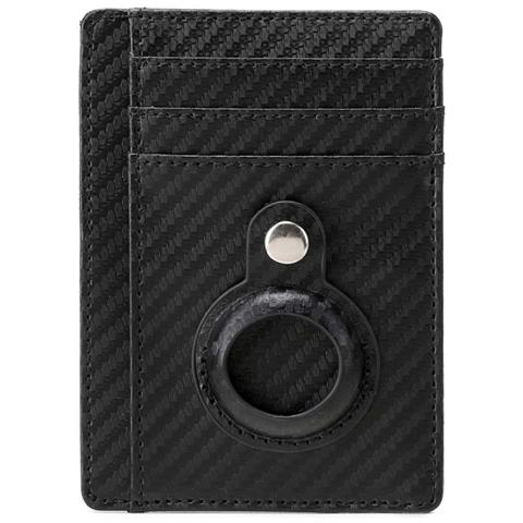 Elegante Portafoglio Porta Carte Airtag Con Blocco Rfid - Foto 1