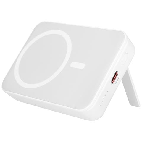 Powerbank Magsafe 10000mah Usb-c 20w Supporto Pieghevole, Nero - Foto 1