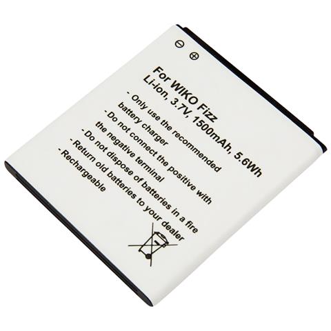 Batteria Smartphone Wiko Fizz Li-ion 3.7v 1500mah 5,6 Wh - Foto 1