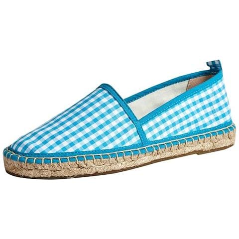 Espadrillas Da Donna In Cotone Biologico Blu 37-38 Eu - Foto 1