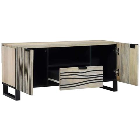 Armadi e Supporti per Storage di Media Bianco e Nero - Foto 2