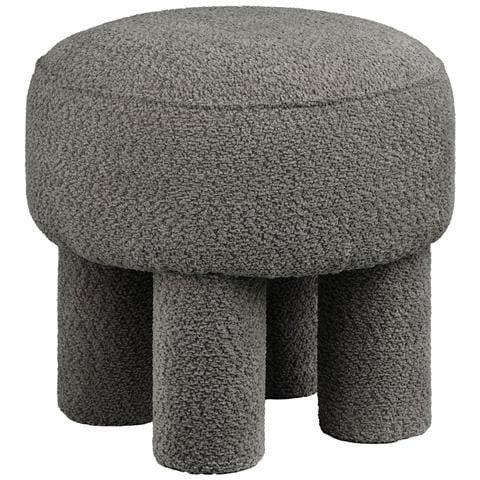 Pouf Canberra - Verde - Tessuto - 43x43x43 Cm - Foto 1