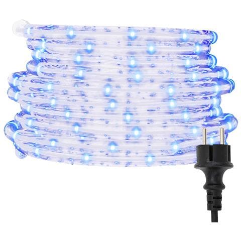 Luce a corda con 2400 LED Bianco Freddo 100 m PVC - Foto 1