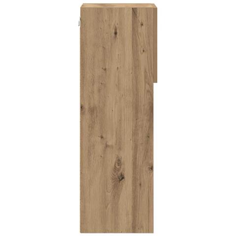 Mobiletti TV a parete 2 pcs Rovere artigianale - Foto 9