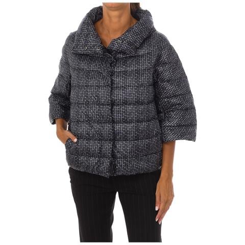 Gli Fever I000067 Cappotto Imbottito Da Donna A Collo Alto - Foto 1