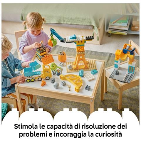 DUPLO Cantiere e veicoli 3 in 1 - Foto 2