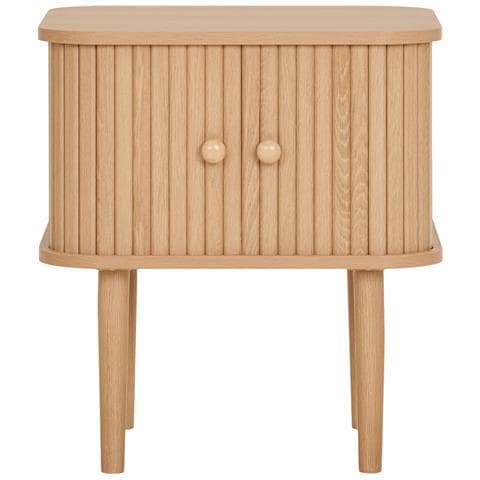 Comodino Nikko-marrone-mdf-45x40x50,5 Cm - Foto 1
