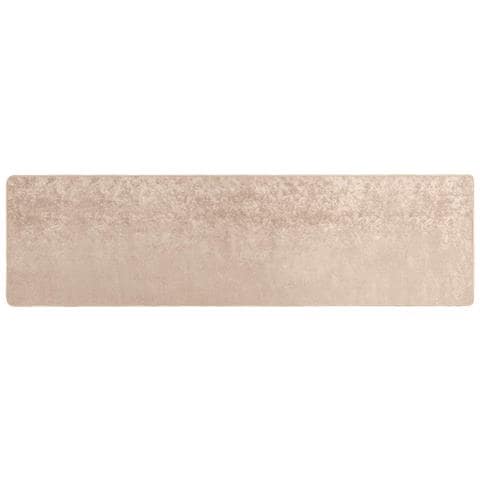 Runner Tappeto MARSA Beige 80 x 350 cm Poliestere e PVC - Foto 1