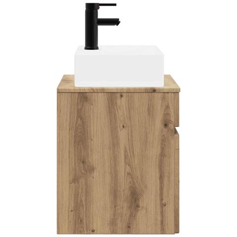 Mobile Lavabo da Parete Rovere Artigianale 39 x 41 x 62,5 cm - Foto 2