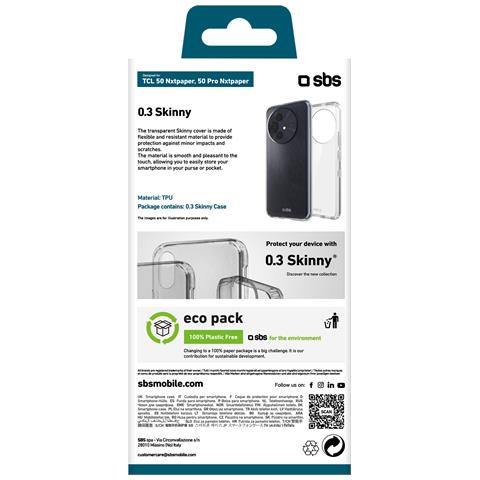 TESKINTCL50NXTT custodia per cellulare 17,3 cm (6.8") Cover Trasparente - Foto 2