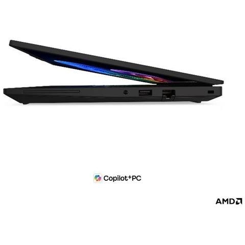 ThinkPad T14 Gen 7 21WV - Copilot+ PC - AMD Ryzen AI 7 PRO - 450 / fino a 5.1 GHz - Win 11 Pro - Radeon 860M - 32 GB RAM - 1 TB SSD TCG Opal Encryption 2, NVMe - 14" IPS 1920 x 1200 - Gigabit Ethernet - Wi-Fi 7, Bluetooth - Nero - Foto 3
