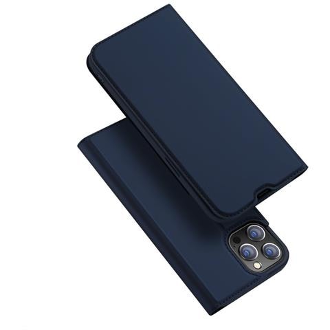 Skin Pro Bookcase Tipo Cover Per Iphone 13 Pro, Blu - Foto 1