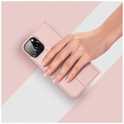 Skin Pro Bookcase Tipo Cover Per Iphone 13 Pro, Blu - Foto 7