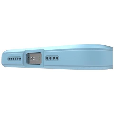Custodia Flessibile Rinforzata Per Iphone 14 Plus Blu Chiaro - Foto 2