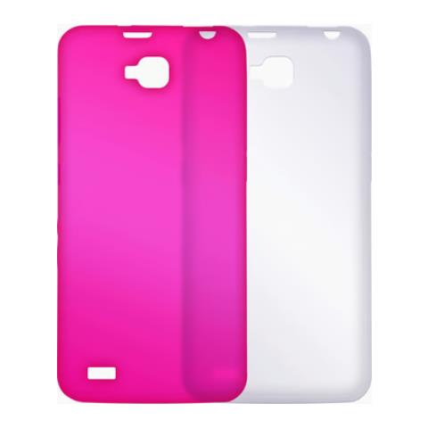 Custodia per Cellulari BUMPER-IN /PACK1 Colore Rosa Transparente - Foto 2