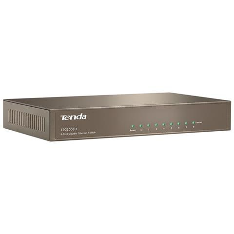 Switch TEG1008D 8 Porte Gigabit 10 / 100 / 1000 - Foto 2