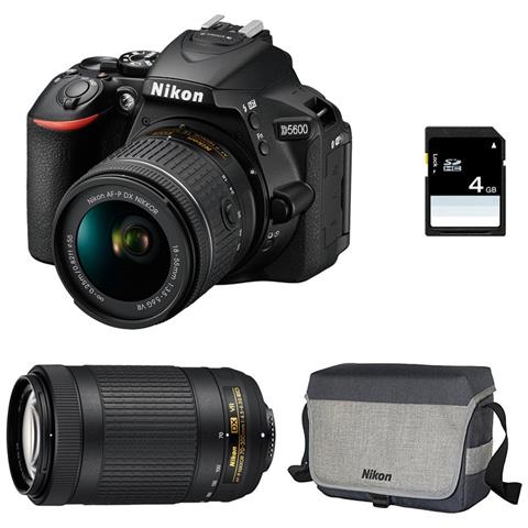 D5600 + 18-55 Vr + 70-300 Af-p Vr Garanti 3 Ans + Sac + Sd 4go - Foto 1