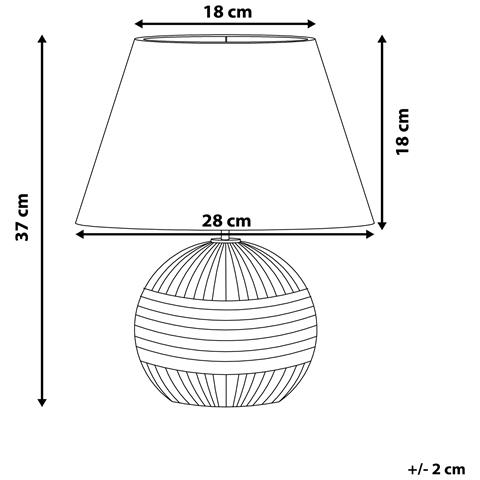 Lampada Da Tavolo In Colore Marrone Sado - Foto 23