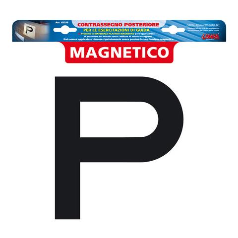 Contrassegno Magnetico P Posteriore 30x30mm - Foto 1