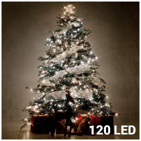 Luci Di Natale Bianche (120 Led)  - Foto 1
