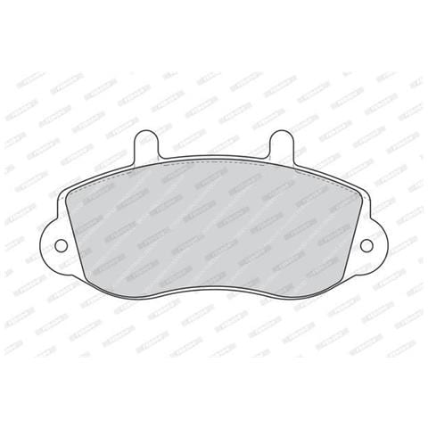 Kit Pastiglie Freno Fvr1292 - Foto 2