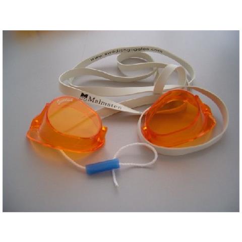 Swedish Goggles Standard, Occhialini Da Nuoto, Unisex, Giallo - Foto 3