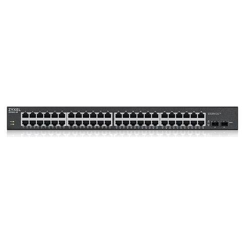 Switch di Rete GS1900-48HPV2 con 48 Porte 2 Slot per Moduli SFP - Foto 1