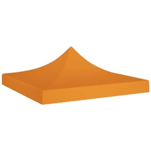 Tetto per Tendone per Feste 2x2 m Arancione 270 g / m² - Foto 1