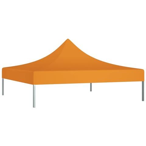 Tetto per Tendone per Feste 2x2 m Arancione 270 g / m² - Foto 2