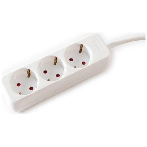 19.99.1073 prolunghe e multiple 3 m 3 presa (e) AC Interno Bianco - Foto 1
