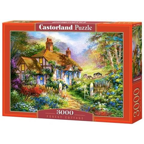 Puzzle Forrest Cottage 3000 Pezzi - Foto 1